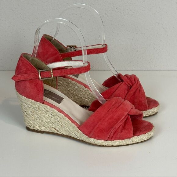 Clorinda Antinori Coral Nubuck Suede Espadrilles 36/6 - Picture 1 of 10